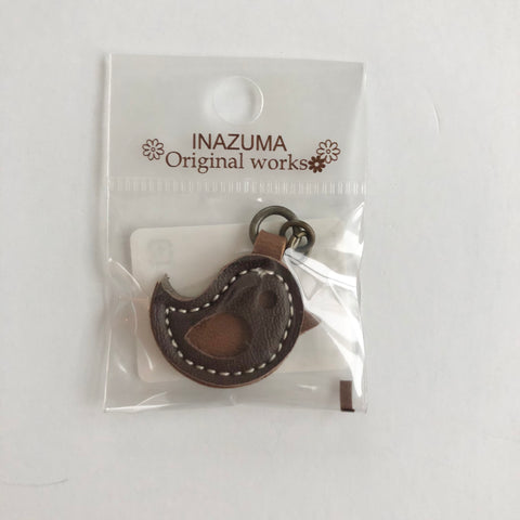 Zipper Charm - Bird - Brown - Inazuma